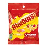 STARBURST FRUIT CHEWS ORIGINAL PEG BAG 204G X 12 PACK